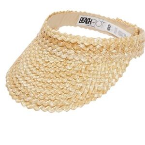 Beach Riot Tan Sun Visor with Open Crown